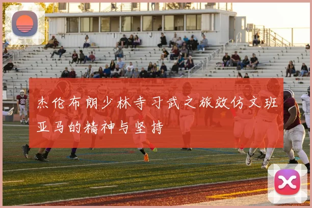 杰伦布朗少林寺习武之旅效仿文班亚马的精神与坚持